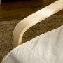 Relax Fåtölj med Justerbar Fotstöd upp till 120 kg 66,5 x 94 x 100 cm, Krämvit