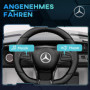 Elbil för Barn Mercedes-Benz med Fjärrkontroll Vit
