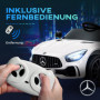 Elbil för Barn Mercedes-Benz med Fjärrkontroll Vit