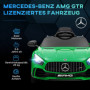 Elbil för Barn Mercedes-Benz med Fjärrkontroll Grön