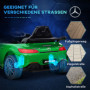 Elbil för Barn Mercedes-Benz med Fjärrkontroll Grön