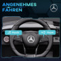 Elbil för Barn Mercedes-Benz med Fjärrkontroll Svart