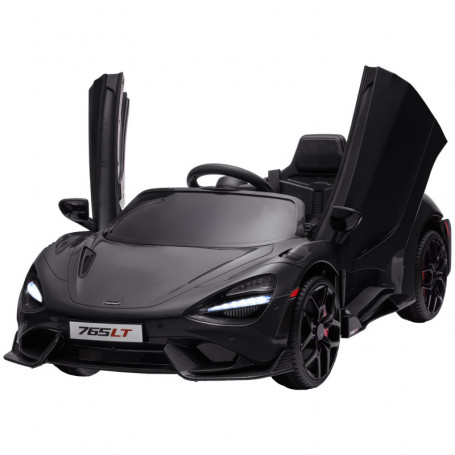 Elbil för Barn med Fjärrkontroll McLaren 765LT Svart