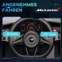 Elbil för Barn med Fjärrkontroll McLaren 765LT Svart