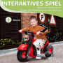 Gåbil Motorcykel med Musikfunktion Röd