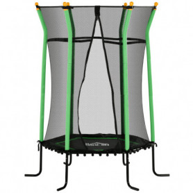 Studsmatta Ø163,5 cm Max. 50 kg med Nät Grön