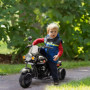 El Motorcykel för Barn 3-5 km/h Trehjulig Svart