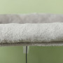 Klösträd 132 cm (H) med Stolpar, Skrapbräda, Säng, Hus, Plattformar och Borste - Ljusgrå
