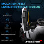 Elbil för Barn med Fjärrkontroll McLaren 765LT Vit 3-5 km/h