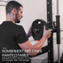 Viktskivor 4 st 2 x 7,5 kg och 2 x 5 kg, Svart