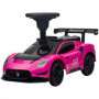 Gåbil Maserati Horn- och Musikknappar Rosa