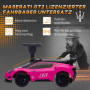 Gåbil Maserati Horn- och Musikknappar Rosa