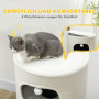Kattgrotta 3 Nivåer Sisal och Plysch för Komfort och Lek