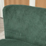 Loungesoffa 2-sits Elegant Scandi-design Manchester Grön 117 x 56,5 x 77 cm,