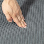 Loungesoffa 2-sits Elegant Scandi-design 117 x 56,5 x 77 cm, Grå