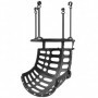 Basket Rebounder, Höjdjusterbar 360° roterbar Svart