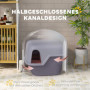 Kattlåda med Spade Låsbar Lila 50 x 50 x 39 cm