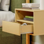 2-pack Sängbord Väggmonterad Ek 45 x 35 x 27,5 cm
