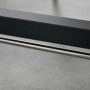 Fällbart Matbord 2-4 Personer Industriellt Design Metall Ben Vintage Brun
