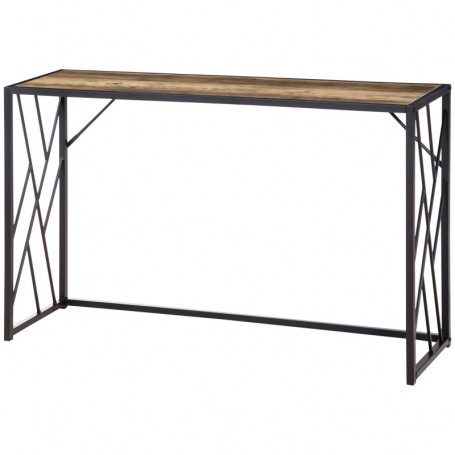 Konsolbord - Hallbord Industriell Design Robust Metallram 120 x 35 x 75 cm