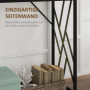 Konsolbord - Hallbord Industriell Design Robust Metallram 120 x 35 x 75 cm