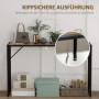 Konsolbord - Hallbord Industriell Design Robust Metallram 120 x 35 x 75 cm