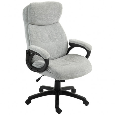 Ergonomisk Kontorsstol med Justerbar Höjd och Tiltfunktion – 66 x 77 x 106,5–115,5 cm