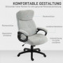 Ergonomisk Kontorsstol med Justerbar Höjd och Tiltfunktion – 66 x 77 x 106,5–115,5 cm