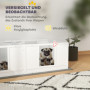 Valplåda Robust konstruktion med Tvårumsdesign och Justerbar Entré – 164 x 80 x 48 cm