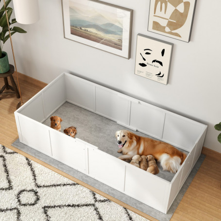 Hundlåda med Robust Konstruktion 196 x 96 x 48 cm