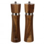Salt- och pepparkvarnar i Trä med keramisk justerbar malning -Set m...