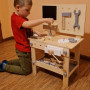 Verktygsbord för barn i Trä DIY Kit med Träverktyg