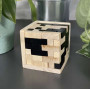 Staplingskub av trä Pussel Creative Cube Composer Logic Träpusselspel