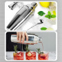 Professionell bartendersett för dryck 750 ml som en gåvashaker 6 el