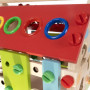 Trä Sorteringshus med olika funktioner -  Pedagogiska leksak - Montessori Spel