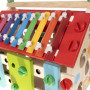 Trä Sorteringshus med olika funktioner -  Pedagogiska leksak - Montessori Spel
