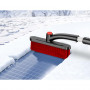 Fönsterskrapa Borste Snöskrapa Snöröjning Teleskopisk 95 cm