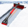 Fönsterskrapa Borste Snöskrapa Snöröjning Teleskopisk 95 cm
