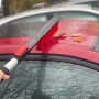 Isskrapa med snöborste Fönsterskrapa - Snöskrapa Snöröjning Teleskopisk 103cm