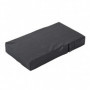 Djurtrappa 2 Steg Vikbar Svart 45 x 39 x 20 cm