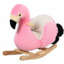 Gungdjur Svan rosa 60 x 33 x 52 cm