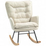 Ggungstol Orion Bred Sits, Hög Rygg Beige Chenille