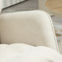 Ggungstol Orion Bred Sits, Hög Rygg Beige Chenille