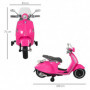 Elmotorcykel för Barn VESPA Rosa 3 - 6 år