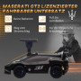Gåbil Maserati Horn- och Musikknappar Svart