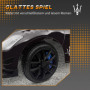 Gåbil Maserati Horn- och Musikknappar Svart