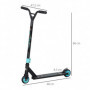 Pro Stunt Scooter Freestyle Aluminium Grön