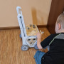 Barnverkstad Trä Leksak DIY-verktygsset med verktyg