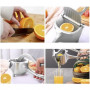 Manuell Juice Squeezer - Hand Pressure Juicer för citrusfrukter, ju...