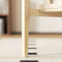 Fåtölj med Armstöd Träram Beige